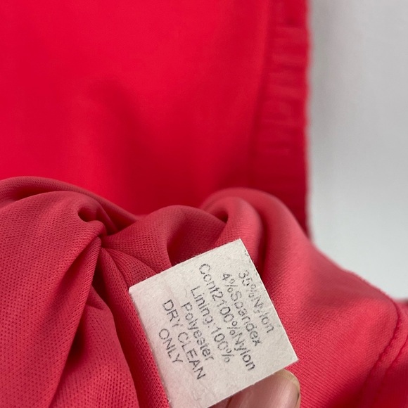 Bailey 44 Pink Coral Body Con Mesh Sleeveless Mini Cocktail Dress - Picture 3 of 9